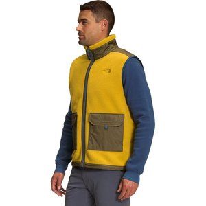 The North Face Men's Royal Arch Fleece Vest Gold- NWT- SZ L,XL,XXL